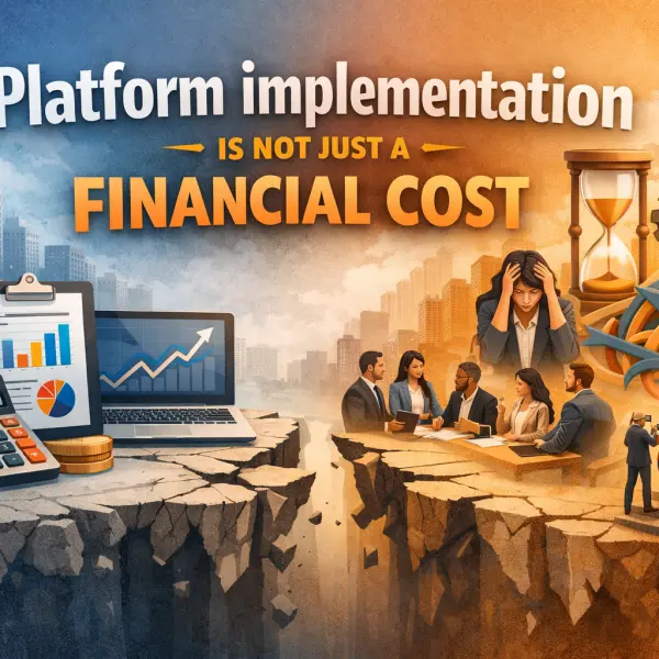 Platform implementation is not just a financial cost.