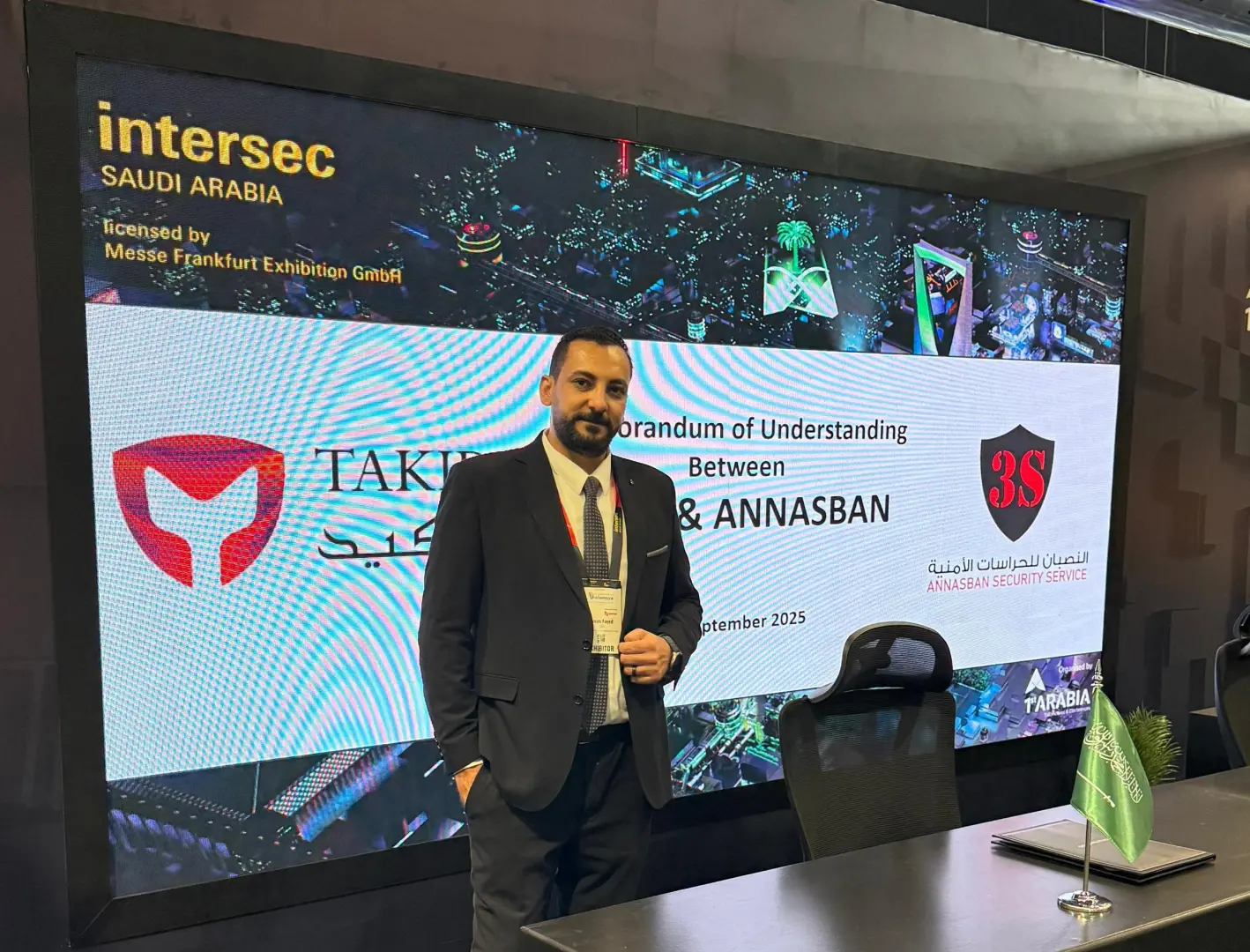 Participation in Intersec Saudi Arabia 2025 – Takid Platform